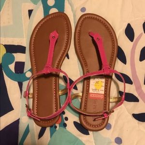 Pink Rampage Sandals